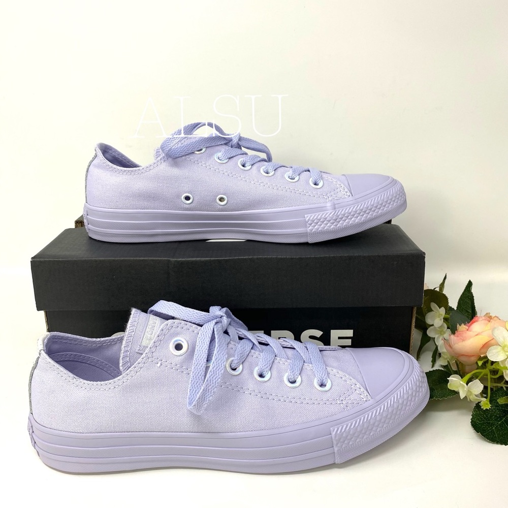 Converse Ctas Canvas Low Top Purple Oxygen W - Picture 6 of 8